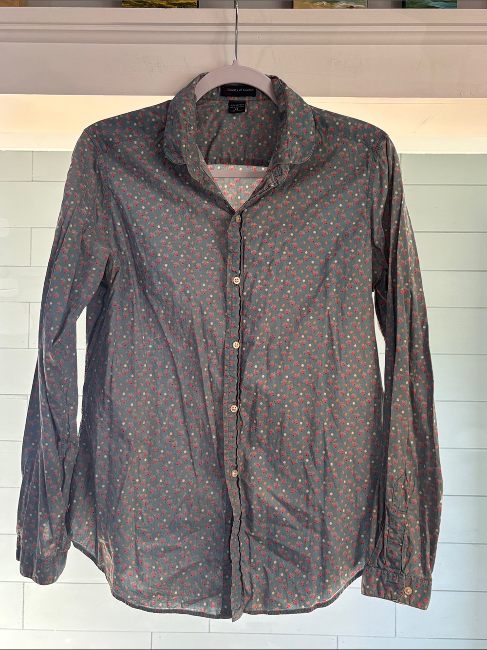 Vintage Liberty of London Lady Gordon buttondown
